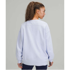 Women's Lululemon Light Blue Crewneck Sweatshirt Size 8